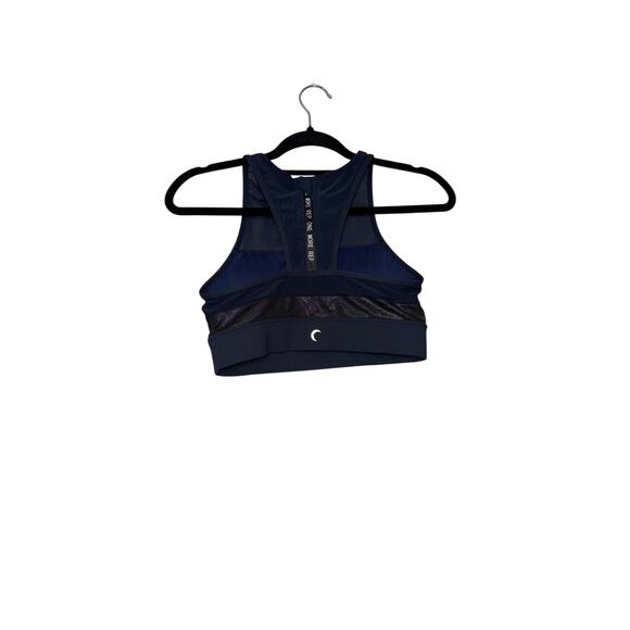 Zyia Active All Star Sports Bra In Navy Blue - Picture 3 of 5